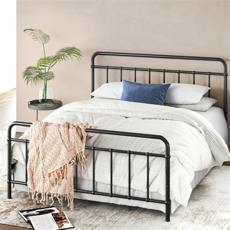 zinus metal platform bed frame